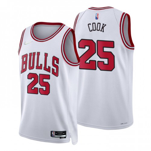Nike Chicago Bulls #25 Tyler Cook White Men’s 2021-22 NBA 75th Anniversary Diamond Swingman Jersey –  Association Edition Men’s