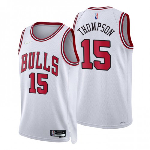Nike Chicago Bulls #15 Ethan Tthompson White Men’s 2021-22 NBA 75th Anniversary Diamond Swingman Jersey – Association Edition Men’s