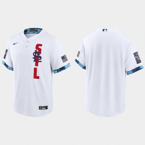 St.Louis St.Louis Cardinals 2021 Mlb All Star Game Fan’s Version White Jersey Men’s