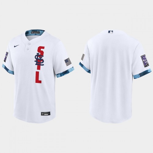 St.Louis St.Louis Cardinals 2021 Mlb All Star Game Fan’s Version White Jersey Men’s->st.louis cardinals->MLB Jersey