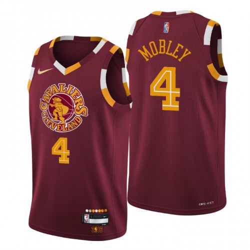 Cleveland Cleveland Cavaliers #4 Evan Mobley Men’s Nike Wine 2021/22 Swingman NBA Jersey – City Edition Men’s->women nba jersey->Women Jersey