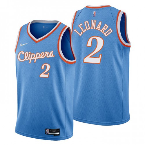 Los Angeles Los Angeles Clippers #2 Kawhi Leonard Men’s Nike Blue 2021/22 Swingman NBA Jersey – City Edition Men’s->los angeles clippers->NBA Jersey