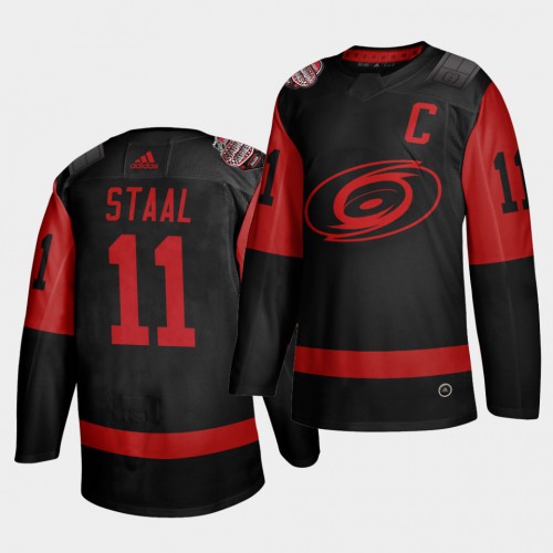 Carolina Carolina Hurricanes #11 Jordan Staal Black Men’s 2021 Stadium Series Outdoor Game Jersey Men’s->buffalo bills->NFL Jersey