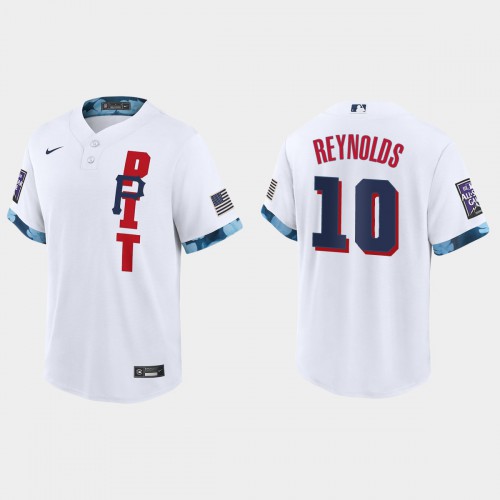 Pittsburgh Pittsburgh Pirates #10 Bryan Reynolds 2021 Mlb All Star Game Fan’s Version White Jersey Men’s->pittsburgh pirates->MLB Jersey