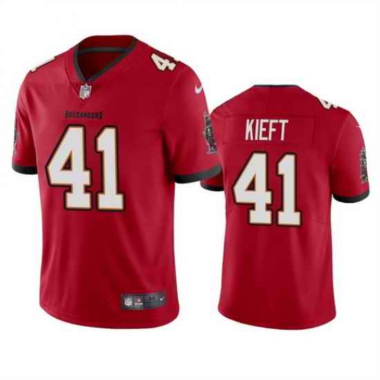 Men Tampa Bay Buccaneers #41 Ko Kieft Red Vapor Untouchable Limited Stitched Jersey->tampa bay buccaneers->NFL Jersey