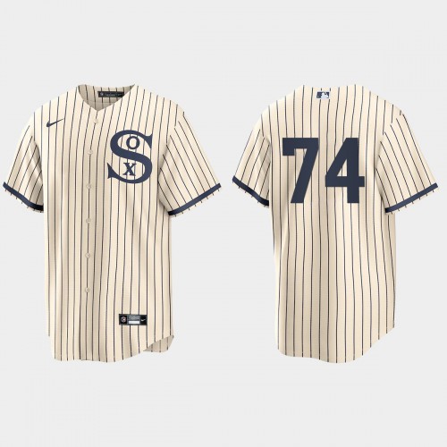 Chicago Chicago White Sox #74 Eloy Jimenez Men’s Nike White 2021 Field of Dreams Game MLB Jersey Men’s->chicago white sox->MLB Jersey