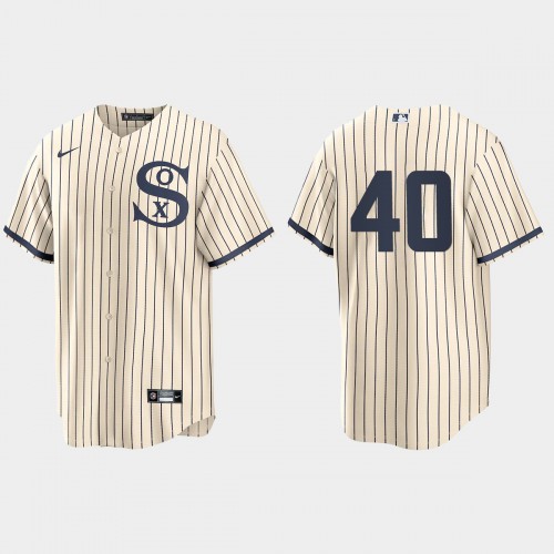 Chicago Chicago White Sox #40 Reynaldo Lopez Men’s Nike White 2021 Field of Dreams Game MLB Jersey Men’s->chicago white sox->MLB Jersey