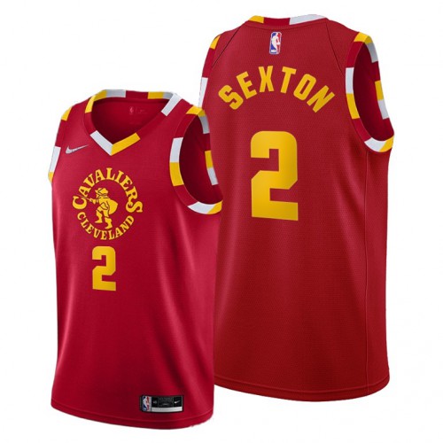 Cleveland Cleveland Cavaliers #2 Collin Sexton Women’s 2021-22 City Edition Red NBA Jersey Womens->women nba jersey->Women Jersey