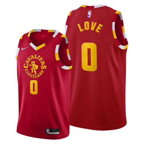 Cleveland Cleveland Cavaliers #0 Kevin Love Women’s 2021-22 City Edition Red NBA Jersey Womens->women nba jersey->Women Jersey