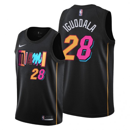 Miami Miami Heat #28 Andre Iguodala Women’s 2021-22 City Edition Black NBA Jersey Womens->women nba jersey->Women Jersey