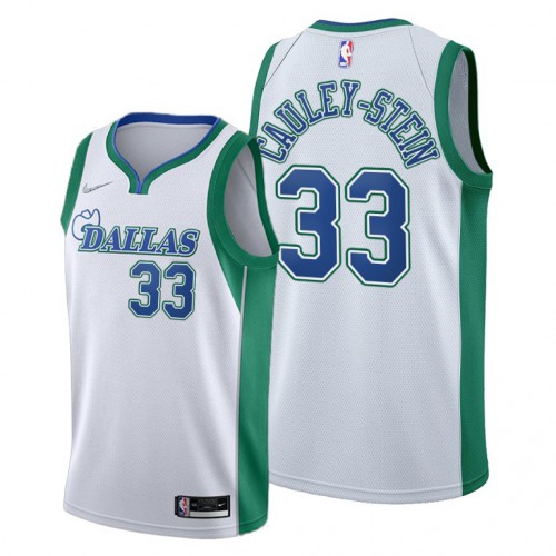 Dallas Dallas Mavericks #33 Willie Cauley-Stein Women’s 2021-22 City Edition White NBA Jersey Womens->women nba jersey->Women Jersey