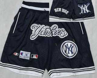 Mens New York Yankees Navy 2025 Just Don Shorts