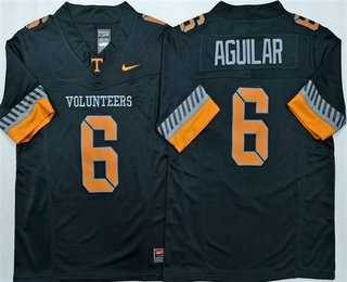 Mens Tennessee Volunteers #6 Joey Aguilar Limited Black 2025 College Football Jersey