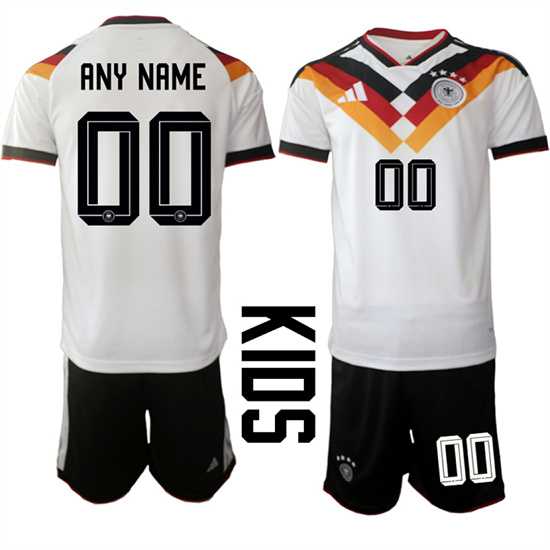 Youth Germany Custom Any Name And Number Team FIFA x World Cup 2026 Home White On Field Kids Jersey->->Custom Jersey Youth Germany Custom Any Name And Number Team FIFA x World Cup 2026 Home White On Field Kids Jersey->->Custom Jersey