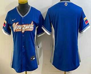 Womens Venezuela Blank Blue 2026 World Baseball Classic Cool Base Jersey->2026 world baseball classic->MLB Jersey Womens Venezuela Blank Blue 2026 World Baseball Classic Cool Base Jersey->2026 world baseball classic->MLB Jersey