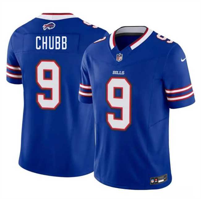 Mens Buffalo Bills #9 Bradley Chubb Blue 2026 F.U.S.E. Vapor Untouchable Limited Stitched Jersey Dzhi