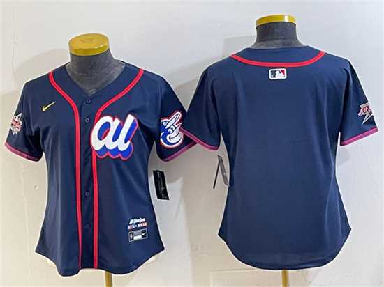 Youth American League Baltimore Orioles Blank Navy 2025 All-Star Edition Limited Stitched Jersey