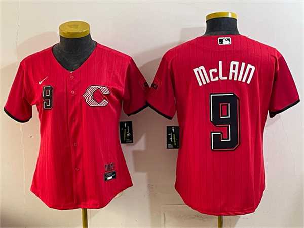 Youth Cincinnati Reds #9 Matt McLain Red 2026 City Connect Stadium Stitched Jersey