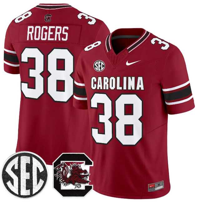 Mens South Carolina Fighting Gamecocks #38 George Rogers Garnet 2026 F.U.S.E. Stitched Nike Jersey Dzhi