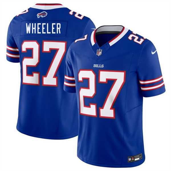 Mens Buffalo Bills #27 Ian Wheeler Blue 2026 F.U.S.E. Vapor Untouchable Limited Stitched Jersey
