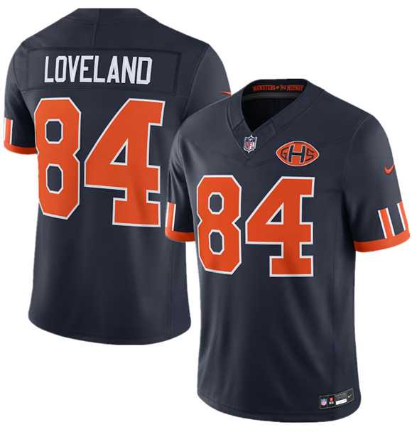 Mens Chicago Bears #84 Colston Loveland Navy 2026 F.U.S.E. Rivalries Collection Limited Stitched Jersey Dzhi