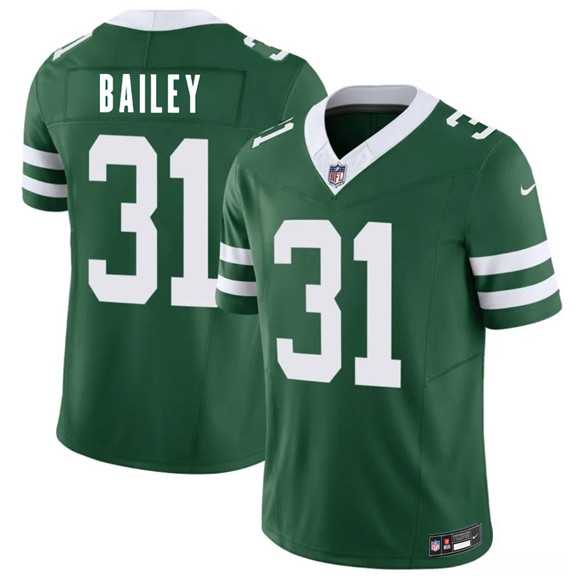 Mens New York Jets #31 David Bailey Green 2026 Draft F.U.S.E. Vapor Untouchable Limited Stitched Jersey