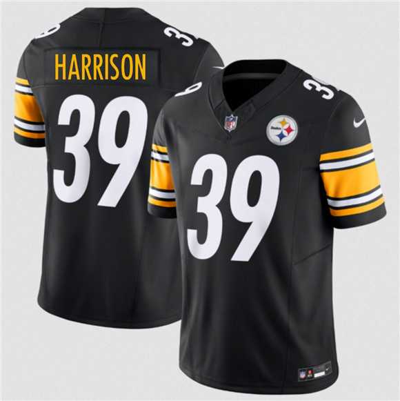 Mens Pittsburgh Steelers #39 Malik Harrison Black 2026 F.U.S.E. Vapor Limited Stitched Jersey Dzhi