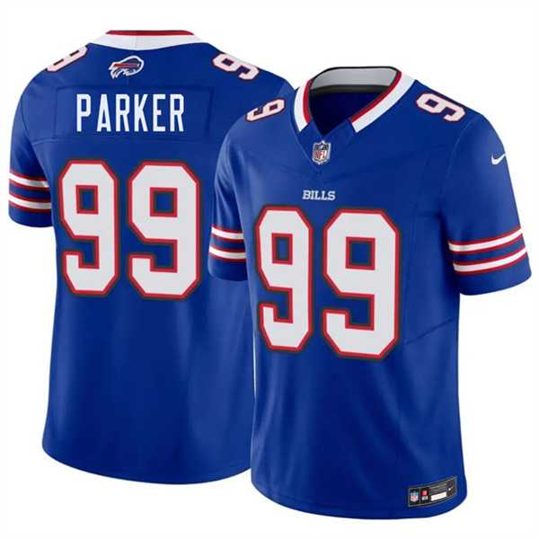 Mens Buffalo Bills #99 T.J. Parker Blue 2026 Draft F.U.S.E. Vapor Untouchable Limited Stitched Jersey Dzhi