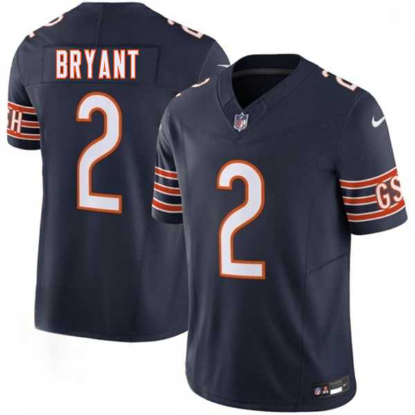 Mens Chicago Bears #2 Coby Bryant Navy 2026 F.U.S.E. Vapor Untouchable Limited Stitched Jersey Dzhi