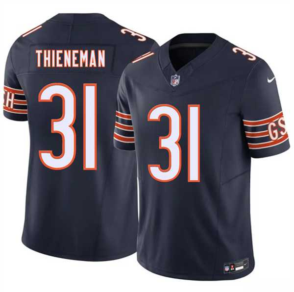 Mens Chicago Bears #31 Dillon Thieneman Navy 2026 Draft F.U.S.E. Vapor Untouchable Limited Stitched Jersey Dzhi