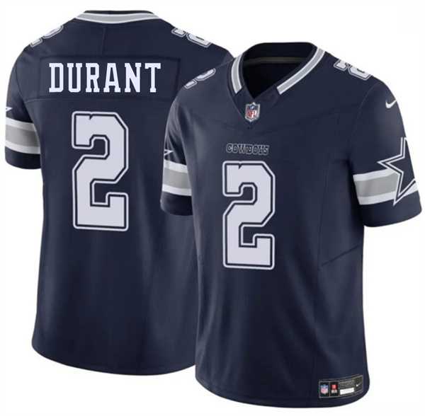 Mens Dallas Cowboys #2 Cobie Durant Navy 2026 F.U.S.E Vapor Untouchable Limited Stitched Jersey Dzhi