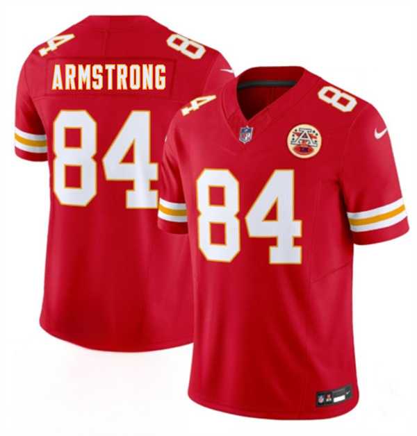 Mens Kansas City Chiefs #84 Andrew Armstrong Red 2026 F.U.S.E. Vapor Untouchable Limited Stitched Jersey Dzhi