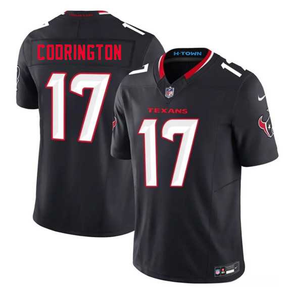Mens Houston Texans #17 Brandon Codrington Navy 2nd Alternate 2026 F.U.S.E. Vapor Limited Stitched Jersey Dzhi