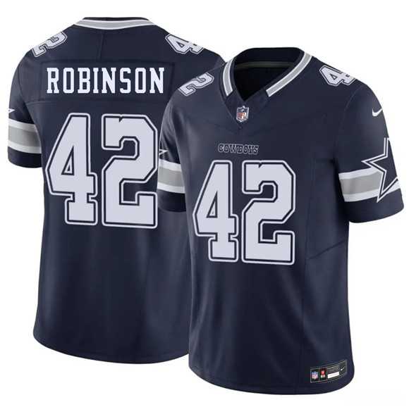 Mens Dallas Cowboys #42 Curtis Robinson Navy 2026 F.U.S.E. Vapor Untouchable Limited Stitched Jersey Dzhi
