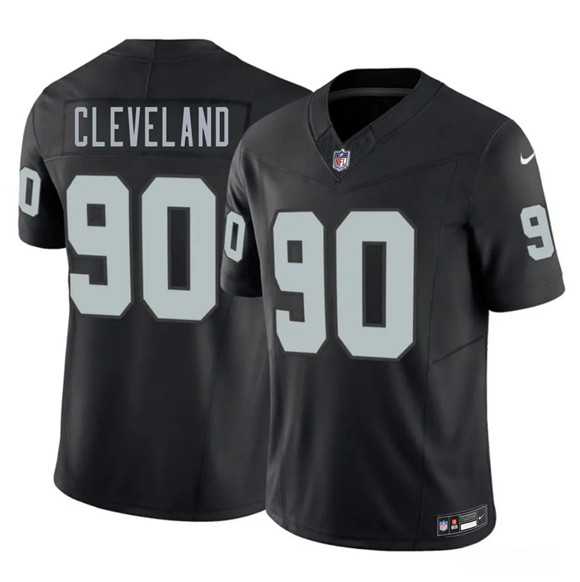 Mens Las Vegas Raiders #90 Brandon Cleveland Black 2026 F.U.S.E. Vapor Untouchable Limited Stitched Jersey Dzhi