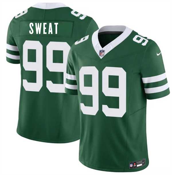 Mens New York Jets #99 TVondre Sweat Green 2026 F.U.S.E. Vapor Untouchable Limited Stitched Jersey Dzhi->->NFL Jersey