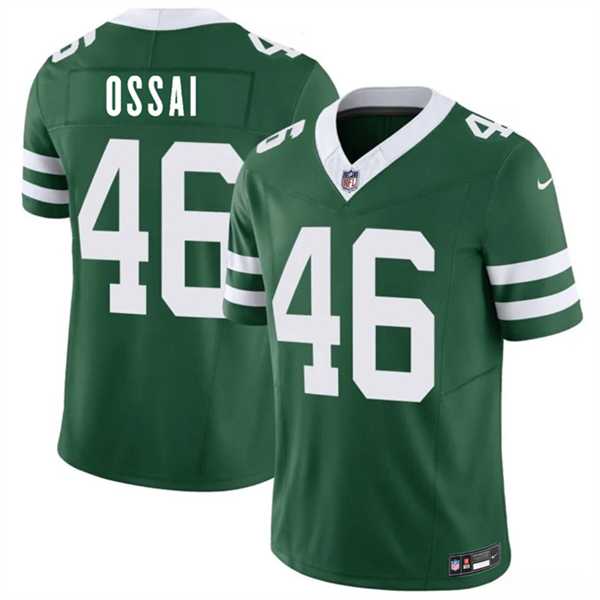 Mens New York Jets #46 Joseph Ossai Green 2026 F.U.S.E. Vapor Untouchable Limited Stitched Jersey Dzhi->->NFL Jersey