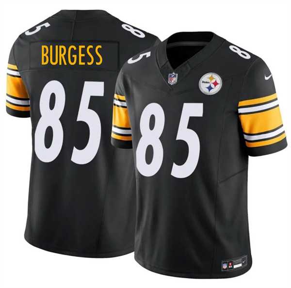 Mens Pittsburgh Steelers #85 Cole Burgess Black 2026 F.U.S.E. Vapor Limited Stitched Jersey Dzhi->->NFL Jersey