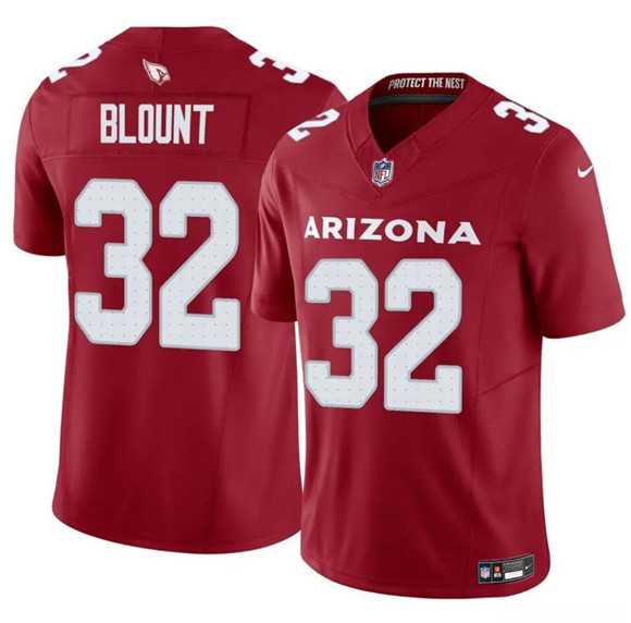 Mens Arizona Cardinals #32 Joey Blount White 2025 F.U.S.E. Vapor Untouchable Limited Stitched Jersey Dzhi