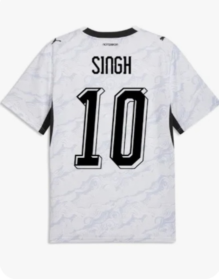 New Zealand soccer #10 White jersey->->Soccer Country Jersey