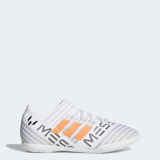 Kids White/Solar Orange/Core Black Adidas Nemeziz Messi Tango 17.3 Indoor Soccer Cleats 231EXGCA->Adidas Kids->Sneakers