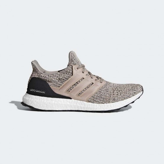 Mens Ash Pearl/Core Black Adidas Ultraboost Running Shoes 257YXHVO->Adidas Men->Sneakers