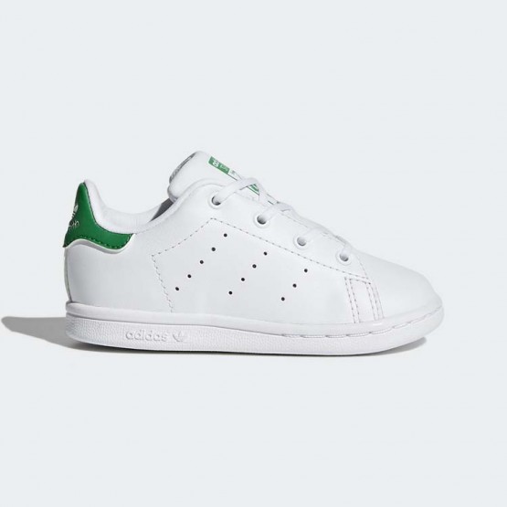 Kids White/Fairway Adidas Originals Stan Smith Shoes 266HSAMU->Adidas Kids->Sneakers