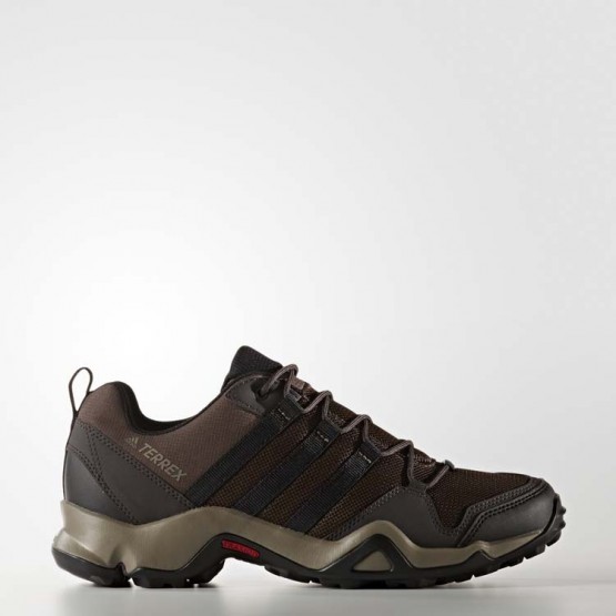 Mens Brown/Core Black/Night Brown Adidas Ax2r Outdoor Shoes 329BWCOV