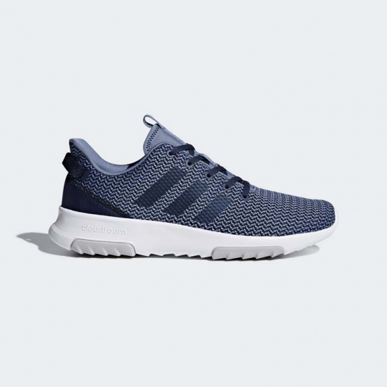 Mens Steel/Collegiate Navy Adidas Cloudfoam Racer Tr Sport Shoes 362JWFIE->Adidas Men->Sneakers