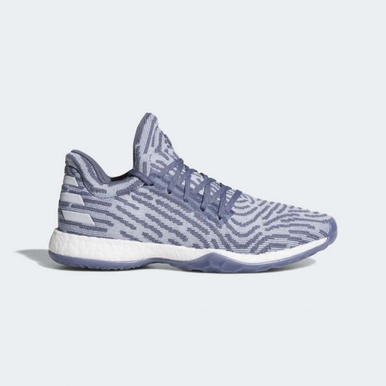 Mens Light Blue Adidas Harden Vol. 1 Ls Primeknit Basketball Shoes 374FSYHQ->Adidas Men->Sneakers