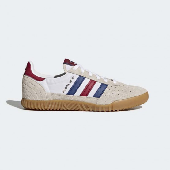 Mens Clear Brown/Noble Indigo/Mystery Ruby Adidas Originals Indoor Super Shoes 546WZTNE
