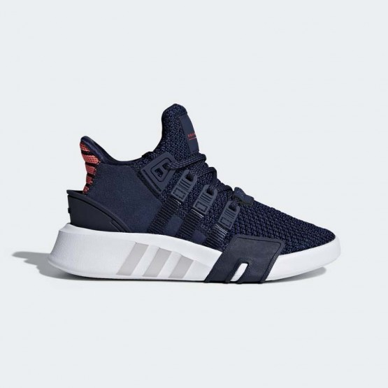 Kids Collegiate Navy Adidas Originals Eqt Basketball Adv Shoes 549QELMF->Adidas Kids->Sneakers