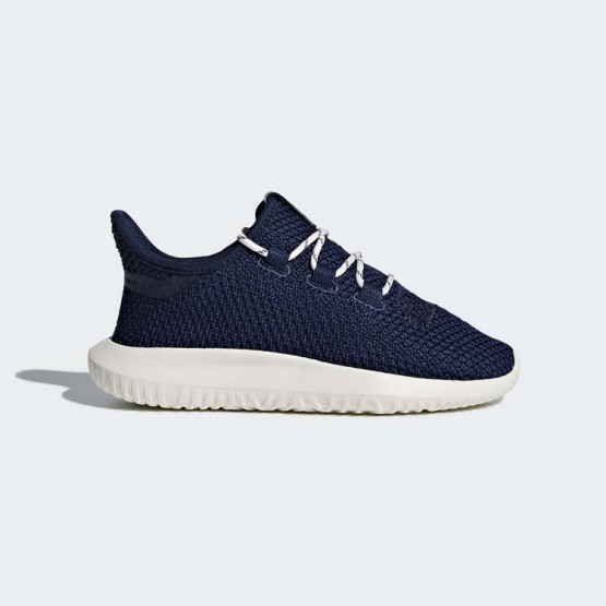 Kids Collegiate Navy/Chalk White Adidas Originals Tubular Shadow Shoes 579CROIK->Adidas Kids->Sneakers