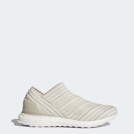 Mens Clear Brown/Chalk White Adidas Nemeziz Tango 17+ Ultraboost Soccer Cleats 583HAICB->Adidas Men->Sneakers